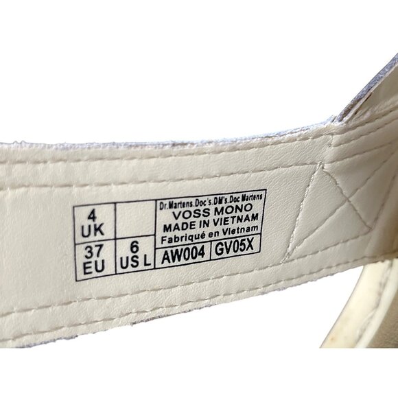 Dr. Doc Martens Voss Mono Sandals Yellow Womens Size EU 37 US 6 - Picture 6 of 9